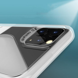 S-Case lankstus dėklas Huawei P40 Lite E, skaidrus