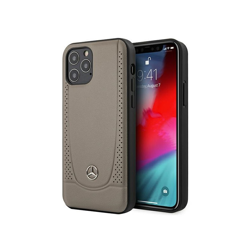 „Mercedes Urban Line iPhone 12 Pro Max“ dėklas – rudas