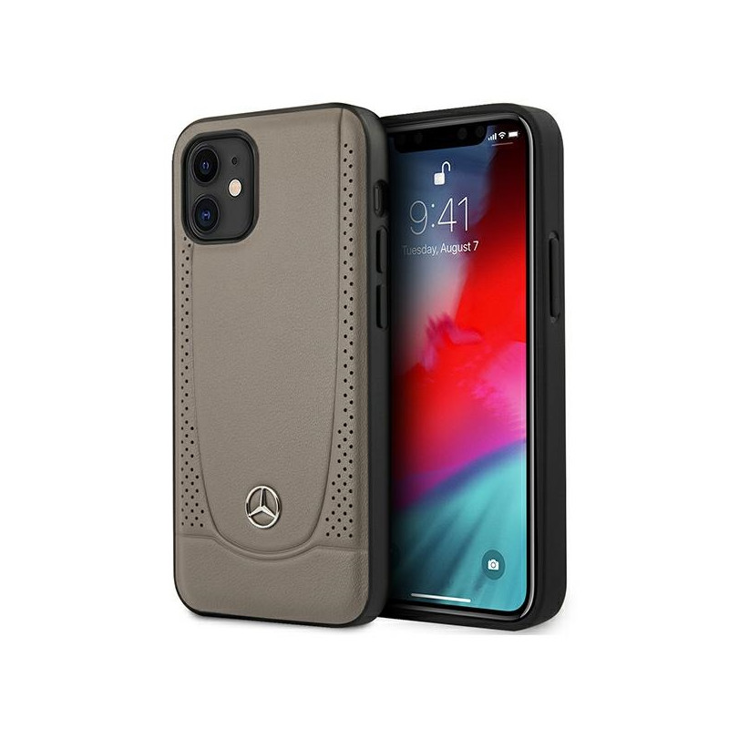 „Mercedes Urban Line iPhone 12 mini“ dėklas – rudas