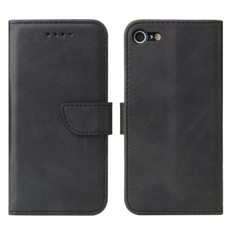 Elegantiškas „Magnet Case“ dėklas su atvartu ir stovo funkcija, skirtas „iPhone SE 2022 / SE 2020 / iPhone 8 / iPhone 7“...