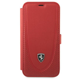 „Ferrari Off Track“ perforuotas dėklas, skirtas „iPhone 12 Pro Max“ – raudonas