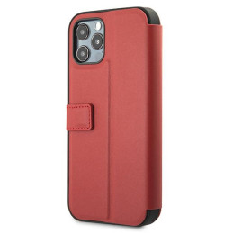 „Ferrari Off Track“ perforuotas dėklas, skirtas „iPhone 12 Pro Max“ – raudonas