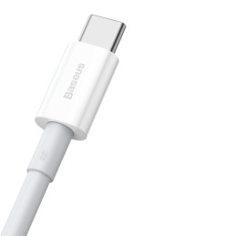 „Baseus Superior USB“ – USB C tipo laidas 66 W 6A 2 m, baltas (CATYS-A02)