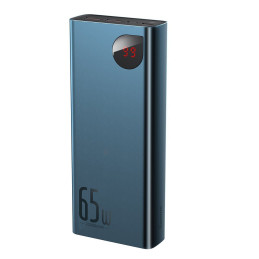 „Baseus Adaman“ nešiojamoji baterija, 2x USB / 1x USB C tipo / 1x micro USB, 20000mAh, 65W, greitas įkrovimas 4.0, maiti...