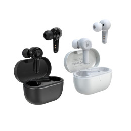 „Tronsmart Apollo Air + TWS ANC“ į ausis įdedamos vandeniui atsparios belaidės „Bluetooth 5.2“ ausinės, juodos (372359)