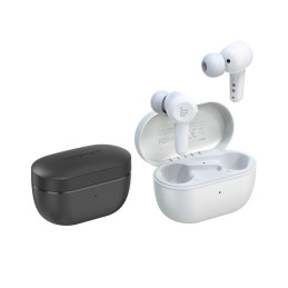„Tronsmart Apollo Air + TWS ANC“ į ausis įdedamos vandeniui atsparios belaidės „Bluetooth 5.2“ ausinės, juodos (372359)