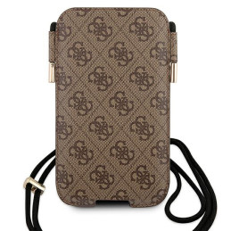 „Guess“ 4G metalinis krepšys su logotipu – rudas