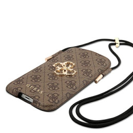 „Guess“ 4G metalinis krepšys su logotipu – rudas