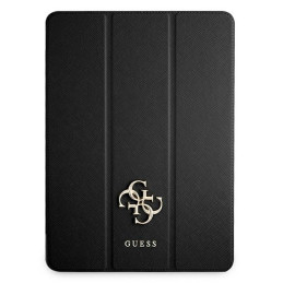„Guess Saffiano Collection“ dėklas, skirtas „iPad 12.9“ (2021 m.) – juodas