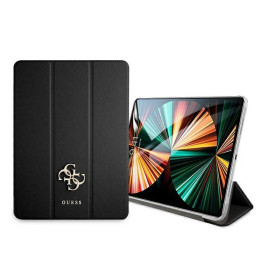 „Guess Saffiano Collection“ dėklas, skirtas „iPad 12.9“ (2021 m.) – juodas