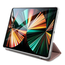 „Guess Saffiano Collection“ dėklas, skirtas „iPad 12.9“ (2021 m.) – rožinis