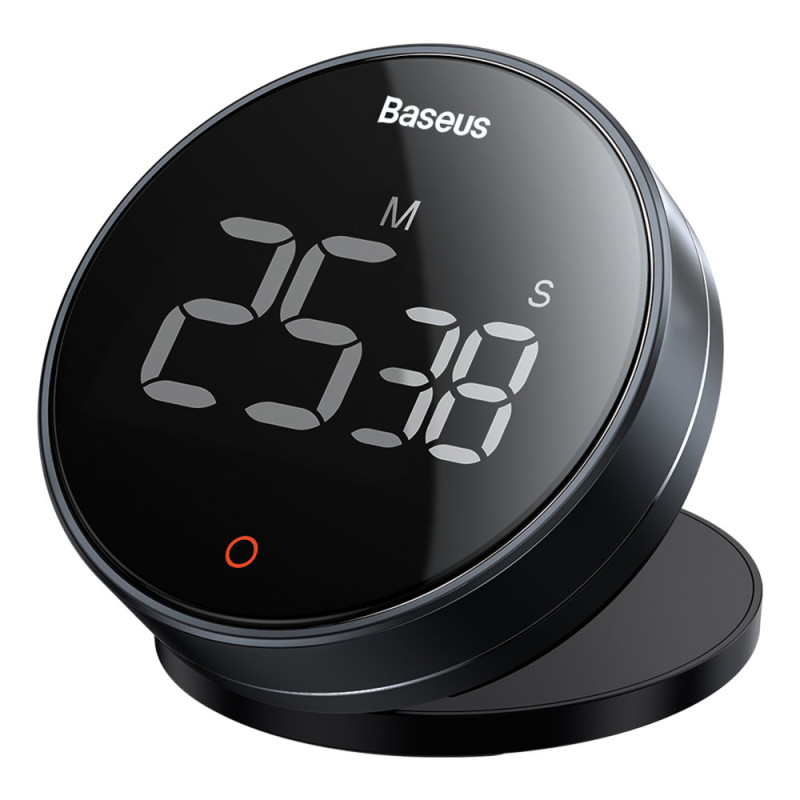 „Baseus Heyo Pro“ besisukantis laikmatis, elektroninis laikmatis, pilkas (FMDS000013)