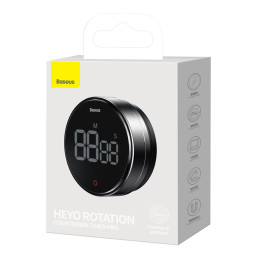 „Baseus Heyo Pro“ besisukantis laikmatis, elektroninis laikmatis, pilkas (FMDS000013)