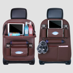 Automobilio sėdynės organizatorius, sėdynės apsauga, sėdynės užvalkalas, lentyna, mini automobilio kavos staliukas