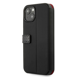 „Ferrari On Track“ anglies pluošto „iPhone 13 mini“ dėklas – juodas