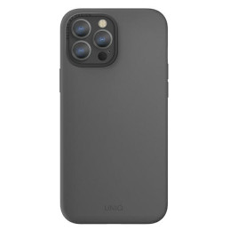 UNIQ Lino Hue MagSafe dėklas, skirtas iPhone 13 Pro Max – pilkas