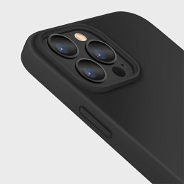 „Uniq Lino“ dėklas, skirtas „iPhone 13 Pro“ / „iPhone 13“ – juodas