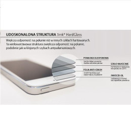 9H 3mk HardGlass™ grūdintas stiklas, skirtas iPhone SE 2020 / iPhone SE 2022