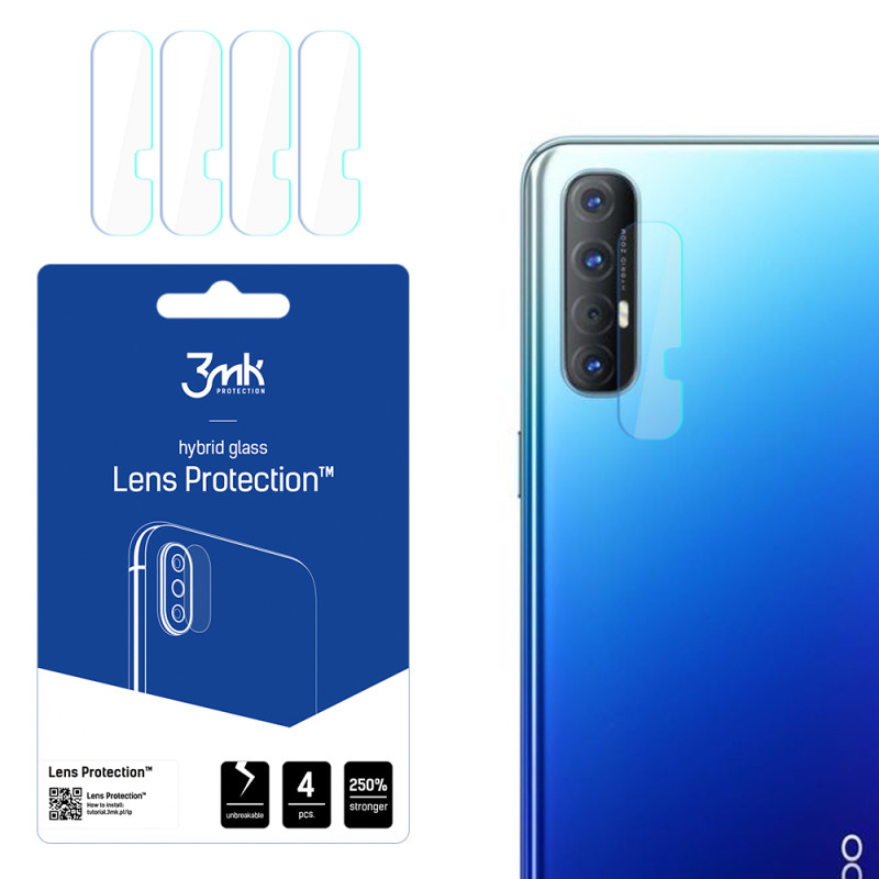 3mk Lens Protection™ hibridinis kameros stiklas, skirtas Oppo Reno 3 Pro