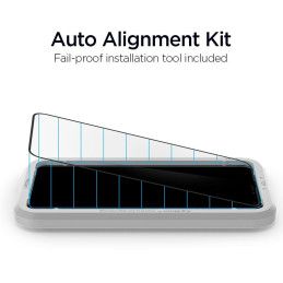 Spigen ALM Glass FC grūdintas stiklas skirtas iPhone 11 Pro Max - juodas