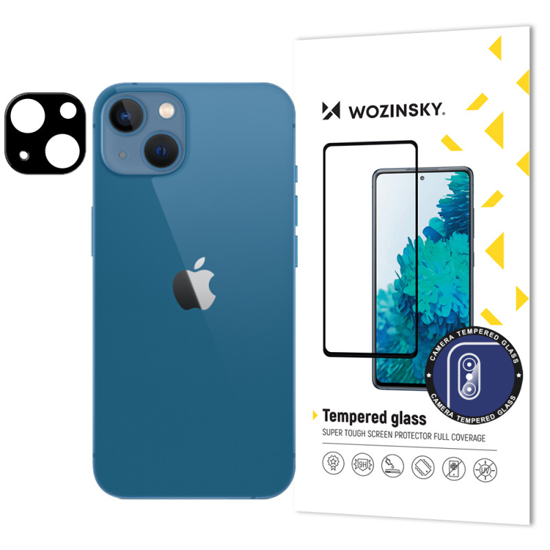 „Wozinsky“ viso fotoaparato stiklas – grūdintas 9H stiklas visai „iPhone 13“ kamerai