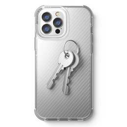 „Uniq Combat“ iPhone 13 dėklas – skaidrus