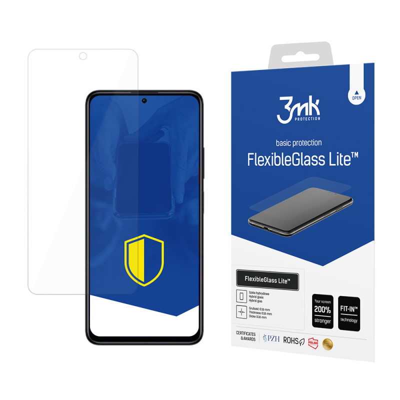 Hibridinis stiklas 3mk FlexibleGlass Lite™, skirtas Xiaomi Redmi Note 11 5G