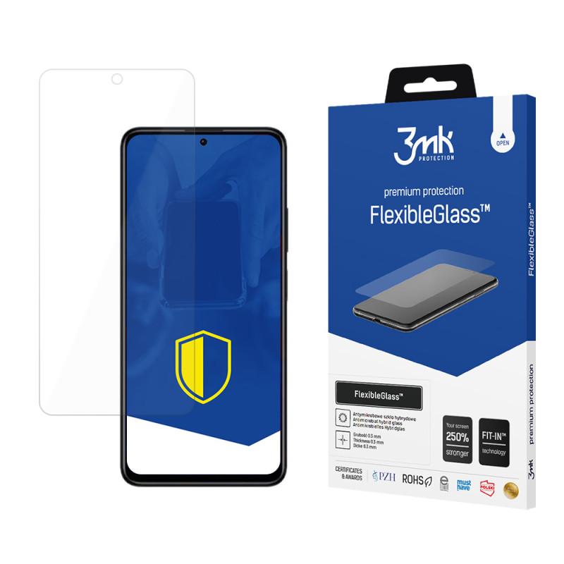 Hibridinis stiklas 3mk FlexibleGlass™, skirtas Xiaomi Redmi Note 11 5G
