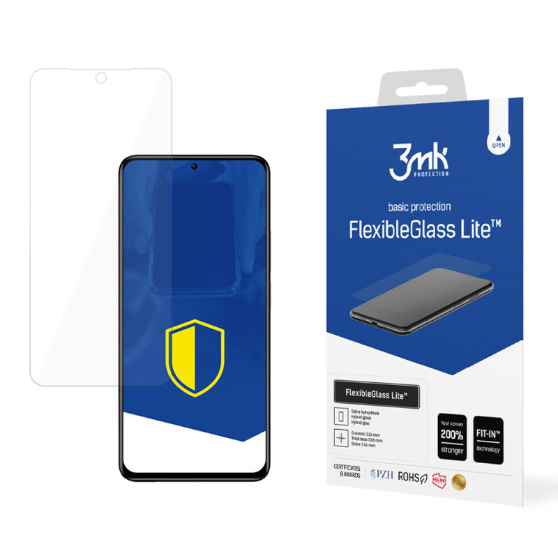 Hibridinis stiklas 3mk FlexibleGlass Lite™, skirtas Xiaomi Redmi Note 11s / 11 4G