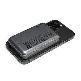 Dudao TGK1 išorinė baterija su belaidžiu įkrovikliu, MagSafe 20W, 10000mAh, juoda (TGK1-juoda)