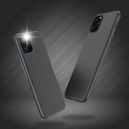 Minkštas, gelio, lankstus dėklas, skirtas iPhone SE 2022 / SE 2020 / iPhone 8 / iPhone 7, juodas