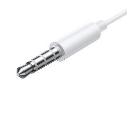 „Baseus Encok H17“ laidinės ausinės su mini lizdu 3,5 mm, baltos (NGCR020002)