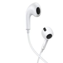 „Baseus Encok H17“ laidinės ausinės su mini lizdu 3,5 mm, baltos (NGCR020002)