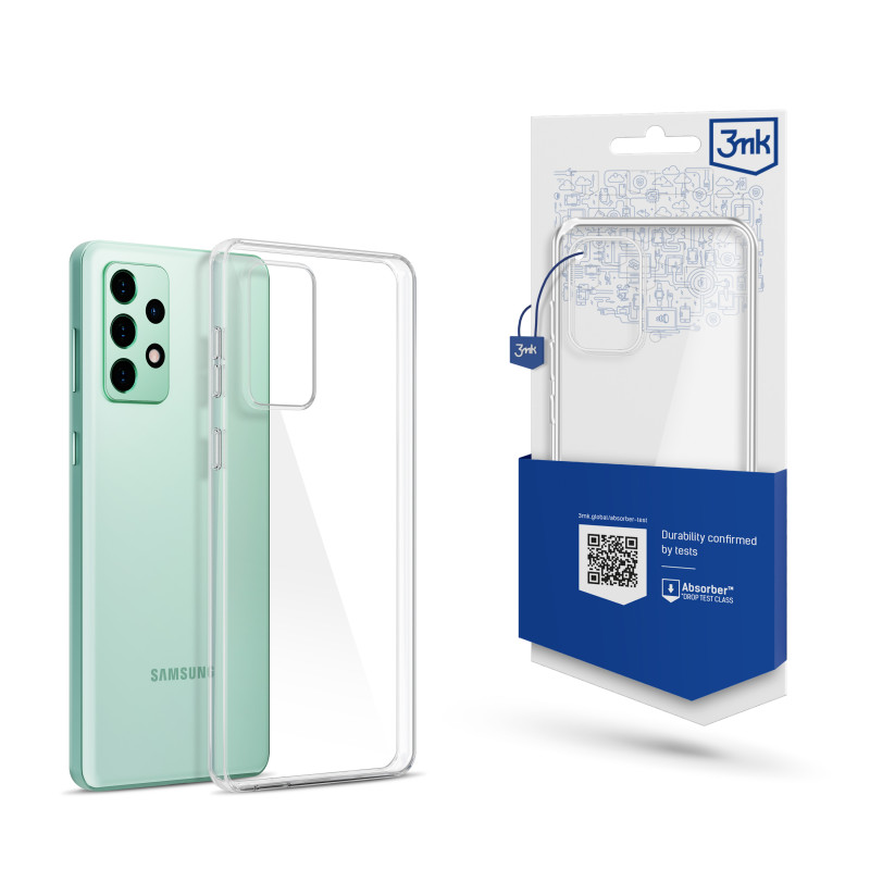 3mk skaidrus dėklas, skirtas „Samsung Galaxy A73 5G“ - permatomas