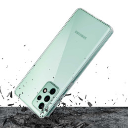 3mk skaidrus dėklas, skirtas „Samsung Galaxy A73 5G“ - permatomas