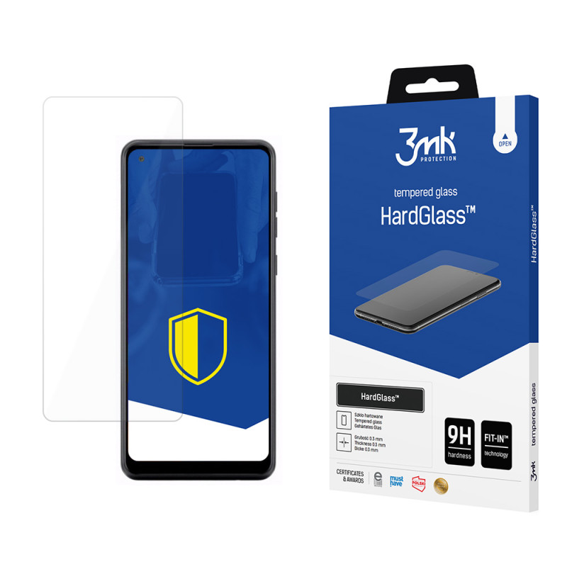 Grūdintas stiklas 3mk HardGlass™, skirtas Samsung Galaxy A21s