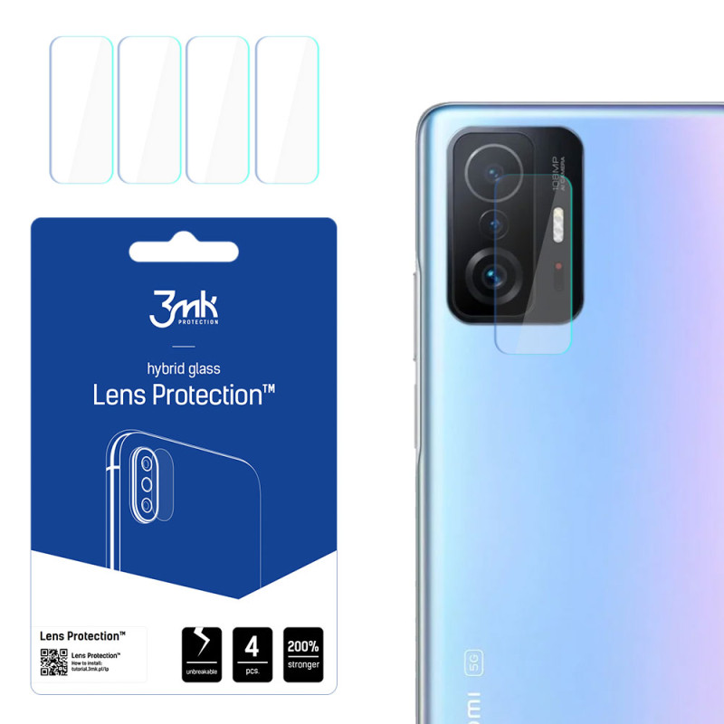 3mk Lens Protection™ hibridinės kameros stiklas, skirtas „Xiaomi 11T Pro“