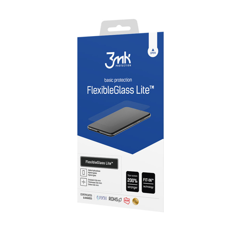 Hibridinis stiklas 3mk FlexibleGlass Lite™, skirtas Samsung Galaxy A70 / A70s