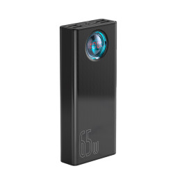 „Baseus Amblight“ išorinė baterija 65W, 30000mAh, užsienio leidimas, juoda (PPLG000101)