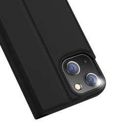 „Dux Ducis Skin Pro“ dėklas su atverčiamu dangteliu iPhone 13/ 14, juodas