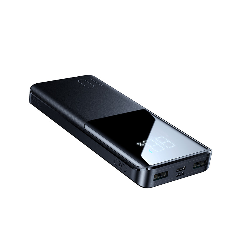 „Joyroom“ išorinė baterija 22,5 W 10000 mAh PD QC3.0 AFC, juoda (JR-QP191)