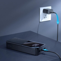 „Joyroom“ išorinė baterija 20000mAh 22.5W PD QC3.0 AFC, juoda (JR-QP192)