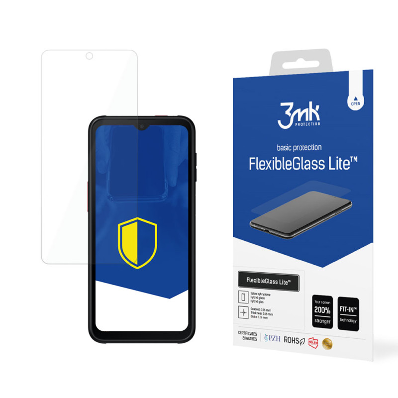 Hibridinis stiklas 3mk FlexibleGlass Lite™, skirtas „Samsung Galaxy XCover 6 Pro“