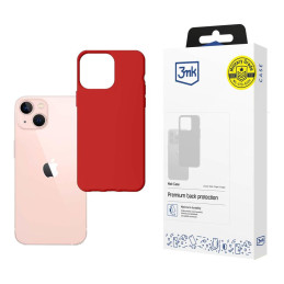 3mk matinis dėklas, skirtas iPhone 14 - raudonas