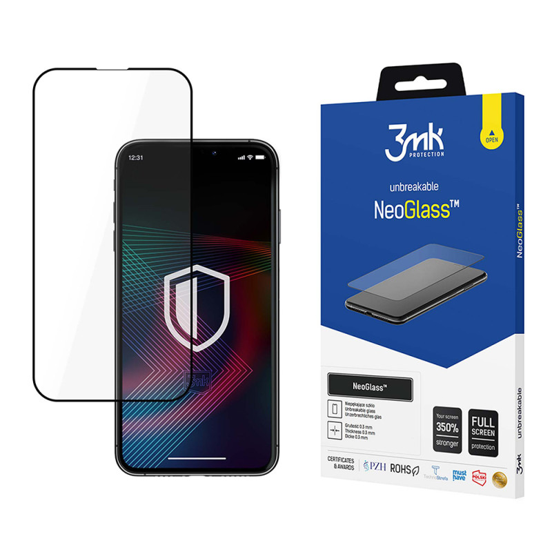 3mk NeoGlass™ kompozicinis stiklas, skirtas iPhone 14 Pro Max