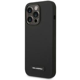 Karl Lagerfeld silikoninis „MagSafe“ dėklas, skirtas „iPhone 14 Pro Max“ – juodas