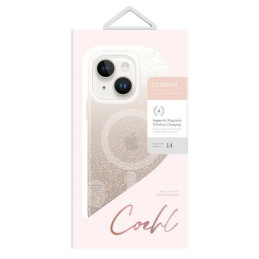 „Uniq Coehl Lumino iPhone 14 Plus“ dėklas – auksinis