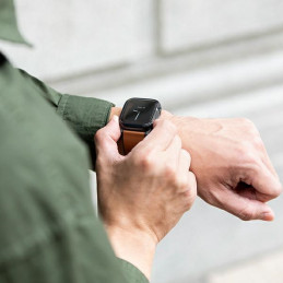 „Uniq Garde“ dėklas, skirtas „Apple Watch 7/ 8/ SE2 41mm“ – skaidrus