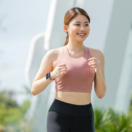 „Uniq Linus Airosoft“ silikoninis dirželis „Apple Watch 38 / 40 / 41 mm“ – rožinis