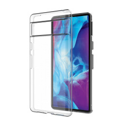 Itin skaidrus 0,5 mm „Google Pixel 7“ gelio galinis dangtelis, skaidrus